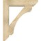 Ekena Millwork Legacy Slat Rough Sawn Bracket w/ Offset Brace, Douglas Fir, 6"W x 24"D x 28"H BKT0604X24X28LEC06RDF - alternate 2
